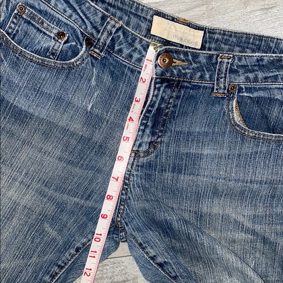 Women's Maurices Taylor Boot Distressed Jeans  5/6 - Picture 5 of 10